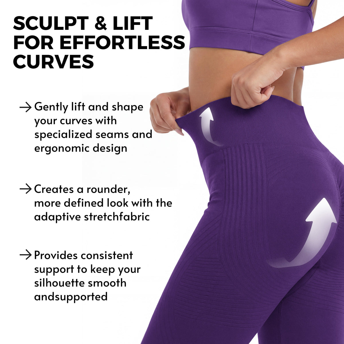 Advoce™ 3D Anti-Cellulite Short Leggings