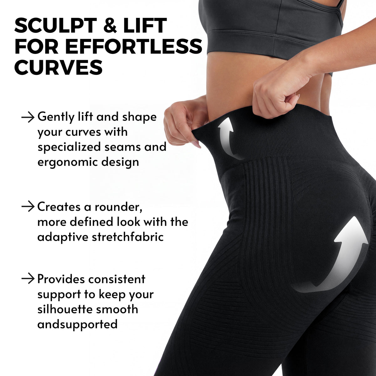 Advoce™ 3D Anti-Cellulite Short Leggings