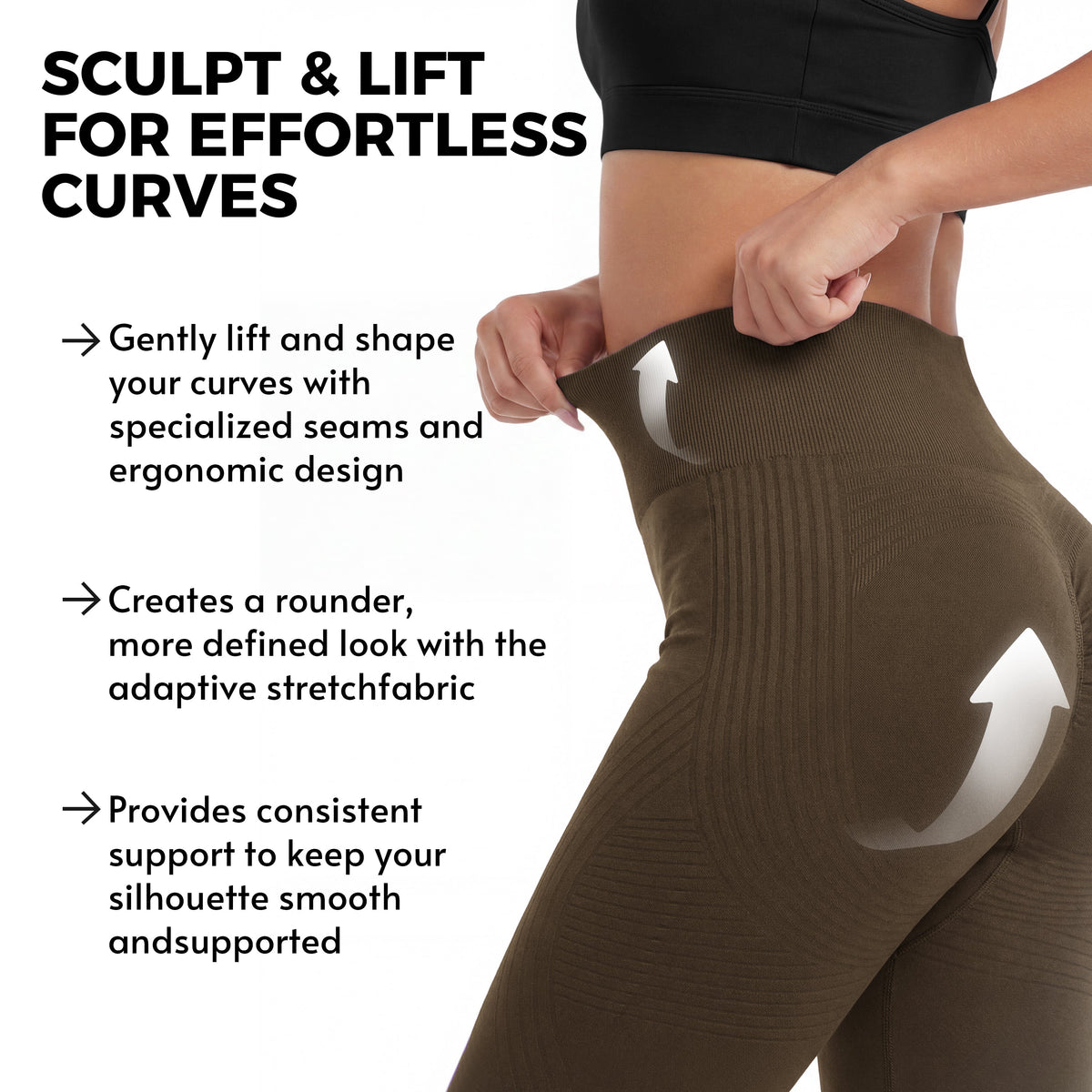 Advoce™ 3D Anti-Cellulite Short Leggings