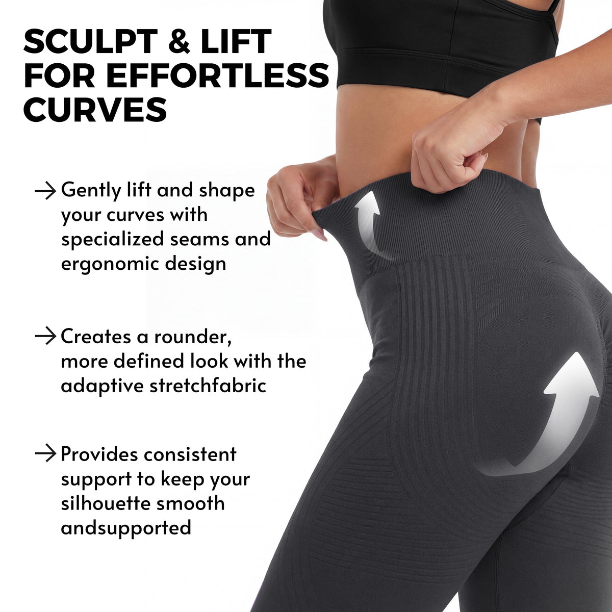 Advoce™ 3D Anti-Cellulite Short Leggings
