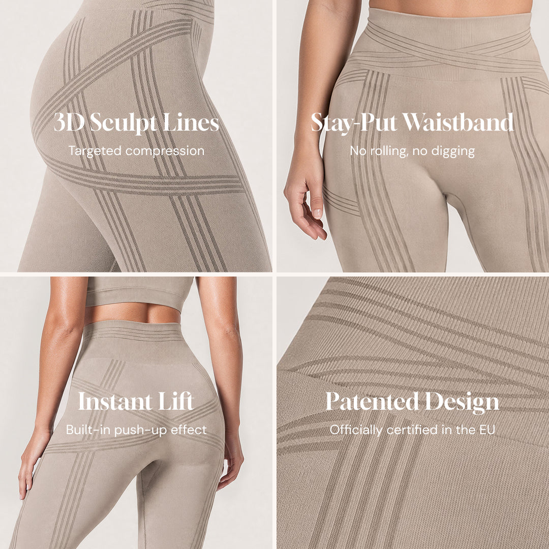 Advoce™ Criss-Cross Booty-Lifting & Anti-Cellulite Leggings