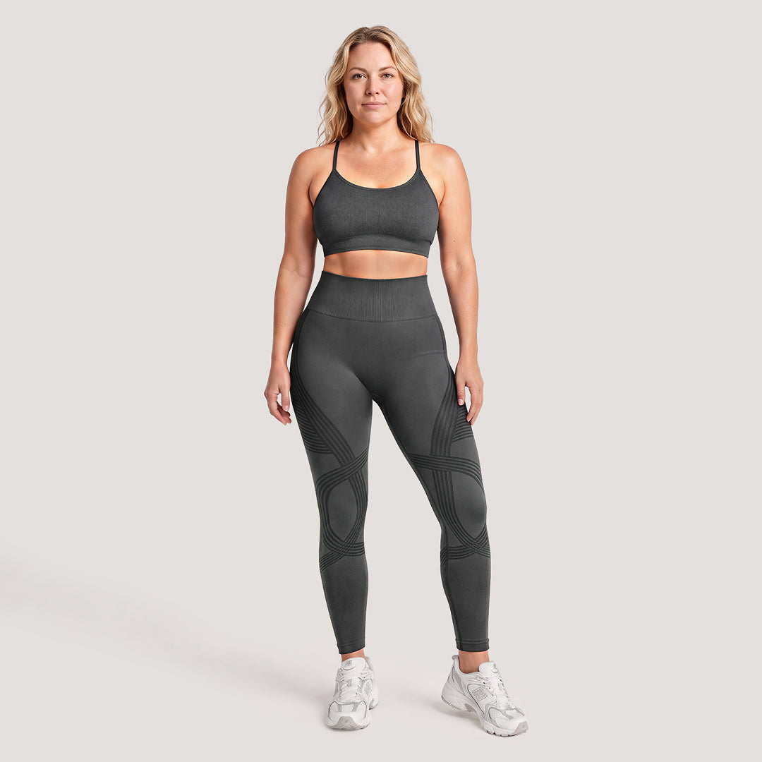 Advoce™  High-Waisted Anti-Cellulite Ankle Leggings