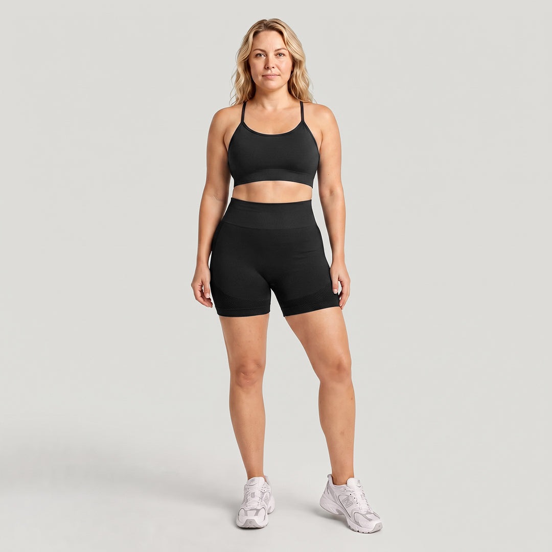 Advoce™ High-Waisted Compression Booty Shorts