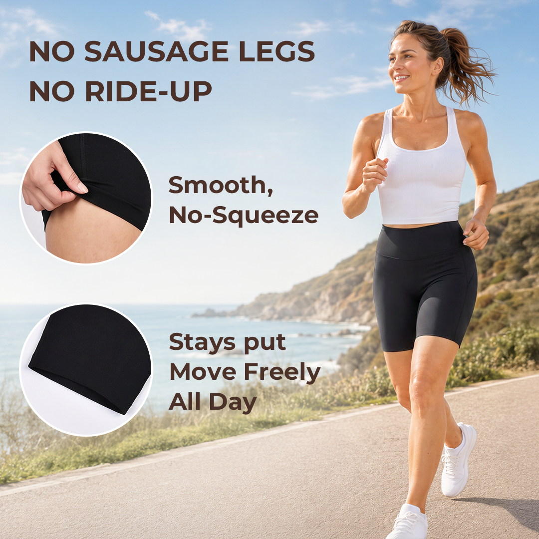 Advoce™ "No-Squeeze" Jelly-Grip 5" Sculpting Shorts (Tummy Smoothing & Anti-Chafe) VIP