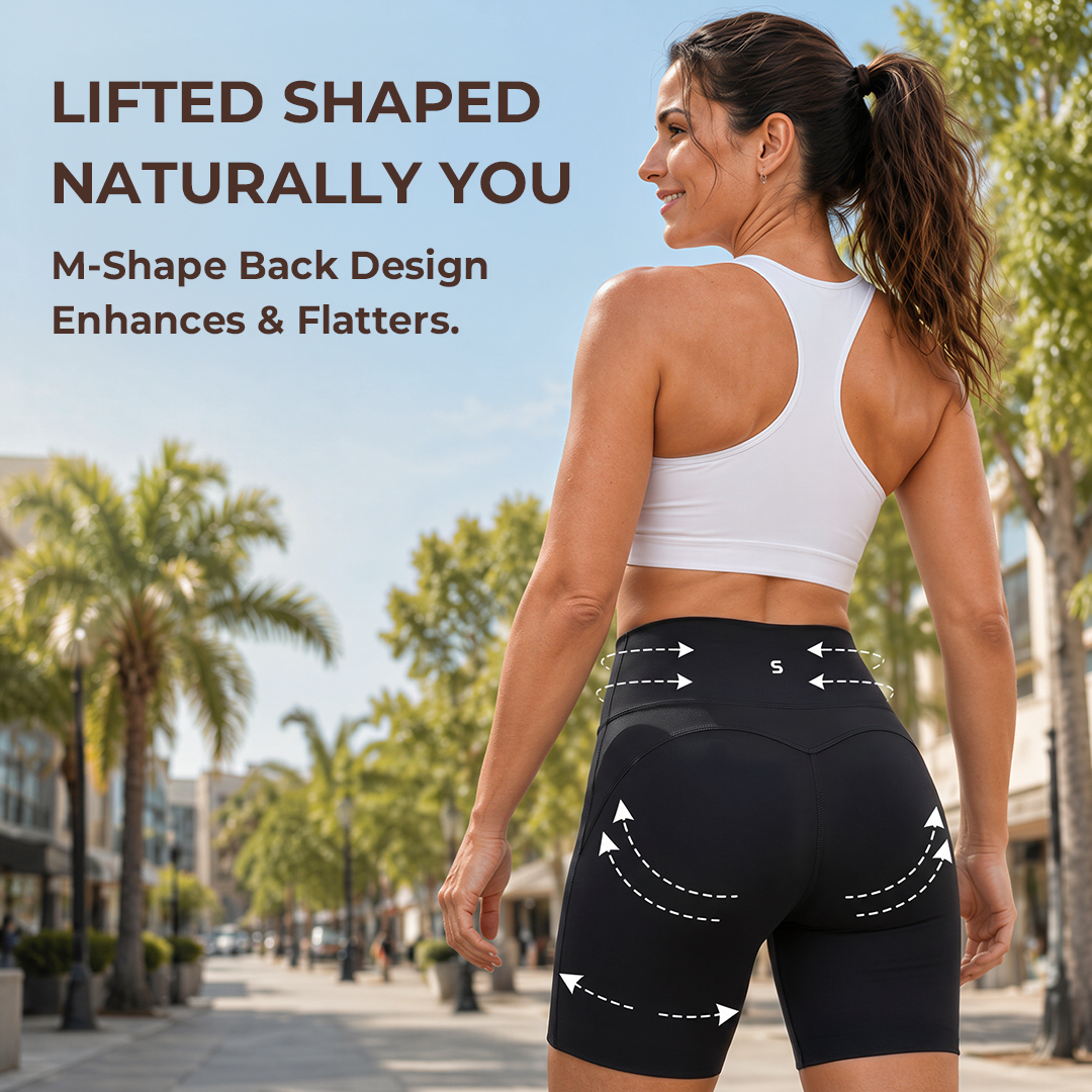Advoce™ "No-Squeeze" Jelly-Grip 5" Sculpting Shorts (Tummy Smoothing & Anti-Chafe)