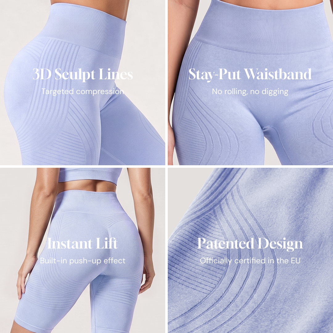 Advoce™ 3D Anti-Cellulite Short Leggings