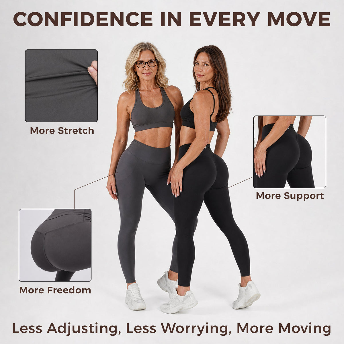 Advoce™ Hidden Pocket Lifestyle Leggings - Move Freely. Carry Less. Zero Compromise.