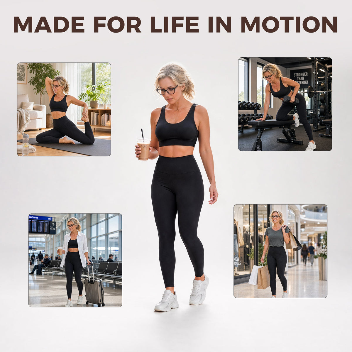 Advoce™ Hidden Pocket Lifestyle Leggings - Move Freely. Carry Less. Zero Compromise.