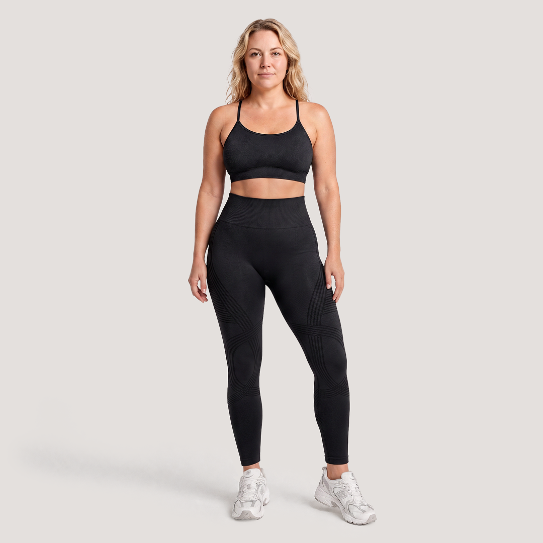 Advoce™  High-Waisted Anti-Cellulite Ankle Leggings